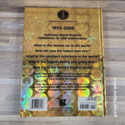 Guinness World Records 2005: Special Gold 50th Anniversary Edition World Records - Picture 9 of 9