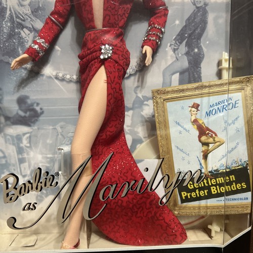 Barbie als Marilyn Monroe - Gentlemen Prefer Blondes Puppe 1997 Mattel #17452 - Bild 6 von 6