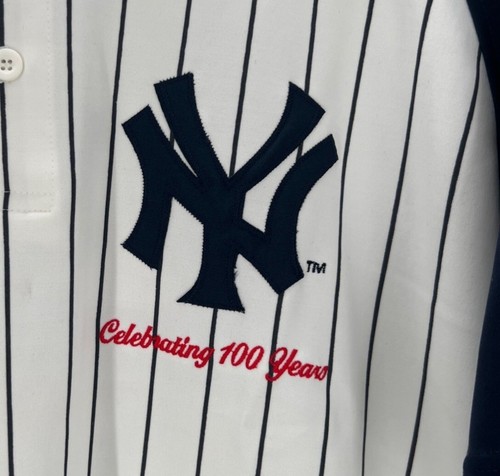 Richard Petty Signed Jersey Yankees 100 Year Size XL Chase Authentics Beckett - Picture 9 of 11