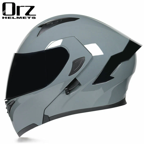 DOT Modular Motorcycle Bluetooth Helmet Full Face Dual Visor Flip Up Moto Helmet - Bild 34 von 64
