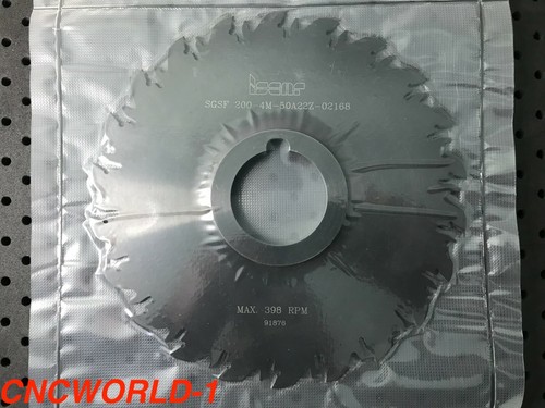 1 Pcs Iscar Disc milling cutter SGSF 200-4M-50A22Z-02168 , 200 mm , 7 7/8 inches - Picture 1 of 4