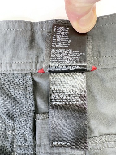 Pantalones Cortos Informales The North Face Para Hombre Gris Senderismo Aire Libre Utilidad Talla 38 Carga - Imagen 17 de 24