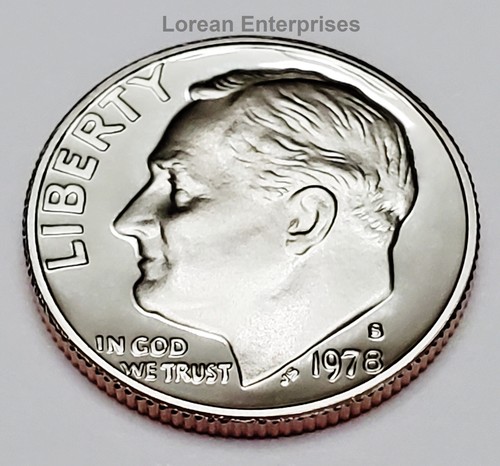 1978 S Roosevelt Dime CLAD ✼ PROOF✼ BU