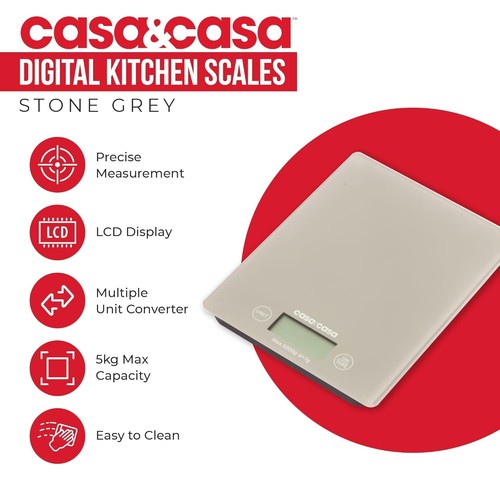 Digital Kitchen Scale Baking Cooking Scale kg Multicolour Kitchen Scale Sabichi - Picture 41 of 60