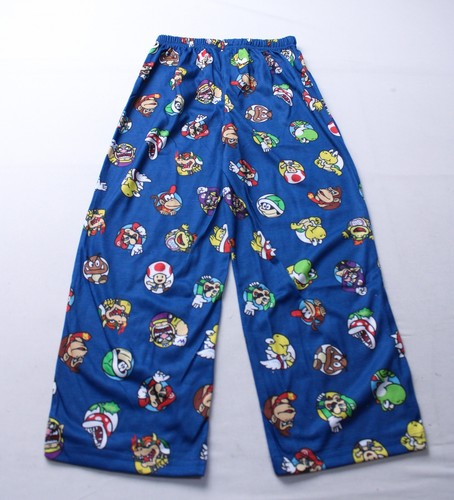 Super Mario Boy's 2 Piece S/S Shirt & Pants Pajamas Set CG2 Multicolor Size 8 - Picture 8 of 10