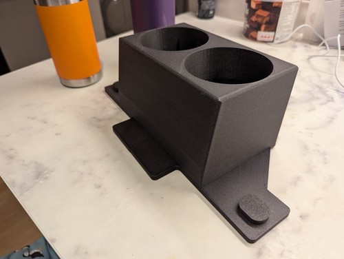 BMW Z4 E89 cup and drinks bottle holder (black) - Picture 3 of 9