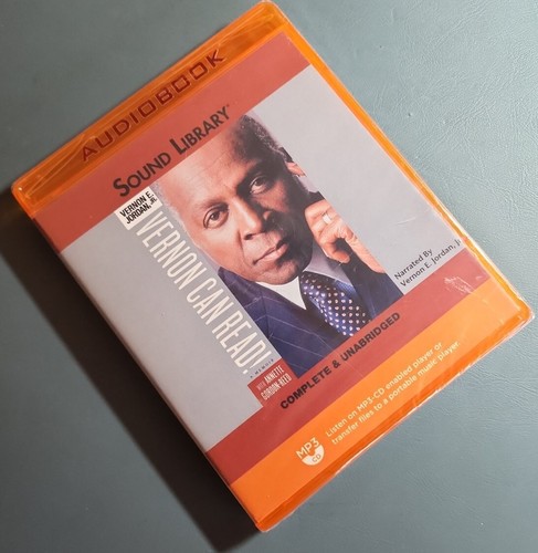 Vernon Can Read by Vernon E. Jordan Jr. mp3-CD audiobook NEW SEALED - Picture 1 of 4