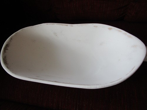 Primitive Farmhouse DOUGH BOWL SCOOP Wood Handle Tray TREENWARE  Rustic new  C - Picture 3 of 12