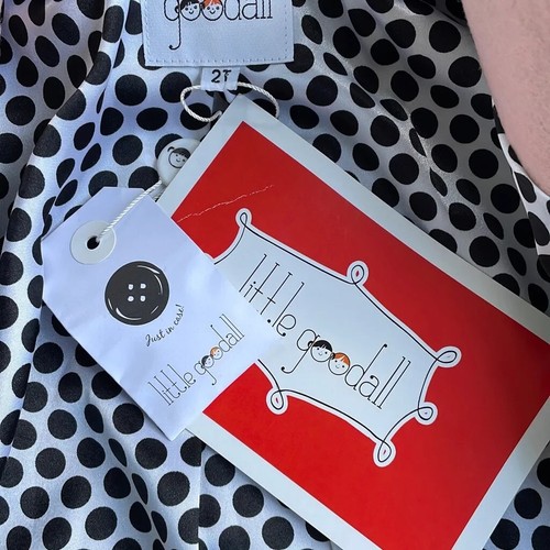 Little Goodall Toddler Girls Size 2T Brown/Pink Wool Felt COAT NWT $180 - Picture 8 of 11