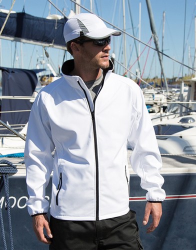 Chaqueta de lana forrada con cremallera para hombre Softshell transpirable impermeable a prueba de viento S-4XL - Imagen 7 de 29