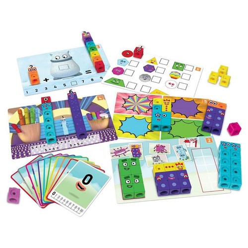 Learning Resources Mathlink Cubes Numberblocks 1-10 Educational Acitivity Set - Picture 2 of 6