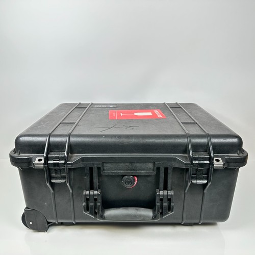Pelican 1560 Hard Shell Case w/ Foam Inserts Extended Handle and Wheels - Picture 2 of 10