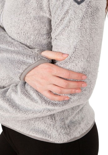 Trespass Damen Fleecejacke/Fleecepullover Telltale - Female Fleece At300 Silver  - Bild 16 von 70