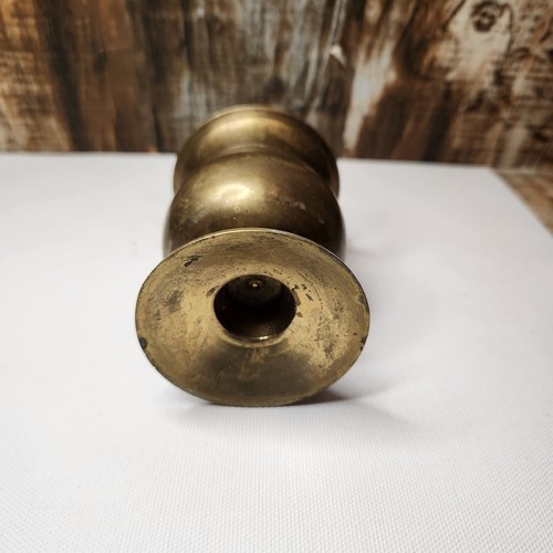 Vaso calice calice coppa alter mortaio ottone MCM vintage senza pestello - Foto 6 di 7