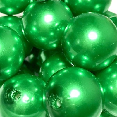 10 pieces 20mm neon yellow chunky bubblegum beads DIY baby necklaces