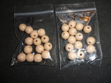 14  SCORE FOUR  Light / Tan   Replacement  Beads   -  Vintage 1974 Game