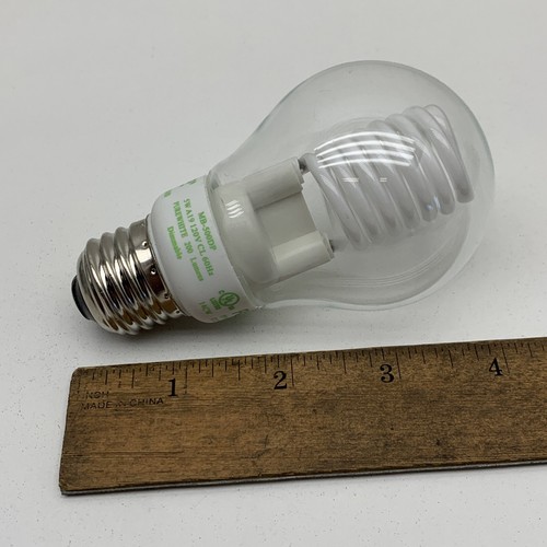 (6-Pack) Litetronics MB-500DP Flashable CC Fluorescent Light Bulb 5W 2850K Clear - Picture 4 of 9