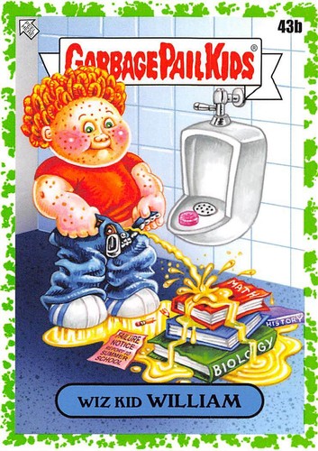 GARBAGE PAIL KIDS 2020 TARDE TO SCHOOL BORDO VERDE PARALLELO PICK-A-CARD GPK W@W - Foto 172 di 401