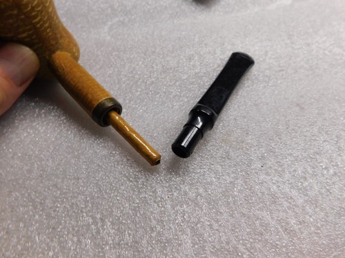 Vintage Unmarked Corn Cob Style Smoking Pipe - Picture 5 of 5