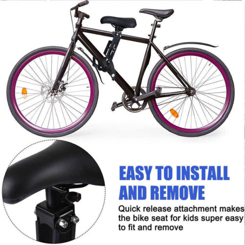 NEW Bike Front Mounted Child Seat Kids Top Tube Bicycle Detachable Child Armrest - Picture 9 of 18