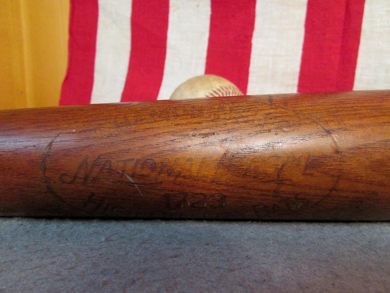 Vintage Holz Nationalen League Holz Vintage Baseball Schläger Championship 1723 Dash-Dot 521348 Vintage Holz Nationalen League Holz Vintage Baseball Schläger Championship 1723 Dash-Dot 521348