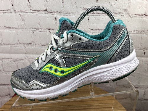 Saucony Cohesion 10 Running Shoes (S15333-1) Gray-Green Womens Size 7