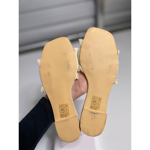 Sol Sana St. Sana Candice Slide Natural Womens Size 38 - Picture 10 of 12