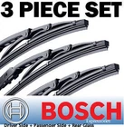 Bosch Direct Connect 26" 20" 16" Wiper Blades Set "OEM" Quality (3 pcs) Complete