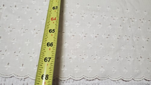 Vintage Sears Volant Ösen Duschvorhang gewellter Saum - Bild 22 von 24