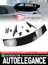 Heckspoiler Für Klasse W176 Poliert Schwarz