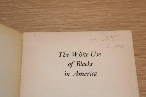 The White Use of Blacks in America by Dan Lacy (1973, Trade Paperback, Reprint) - Picture 8 of 10
