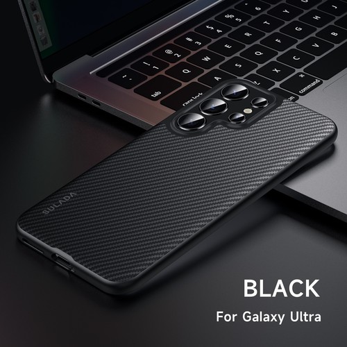 Kohlefaser Muster Stoßfest Mag Safe Hülle für Samsung Galaxy S25 Ultra / S25 - Bild 9 von 12