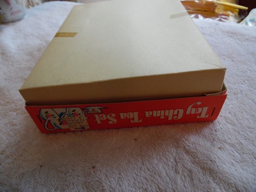 Vintage Toy China Tea Party Set Made in Japan Cute Dolls Girls Cup Saucers  - Picture 9 of 12