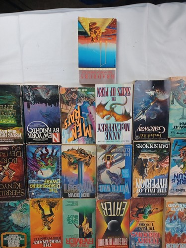 Konvolut 28 alte Sci-Fi und Fantasy Taschenbücher. Science Fiction. - Bild 3 von 4