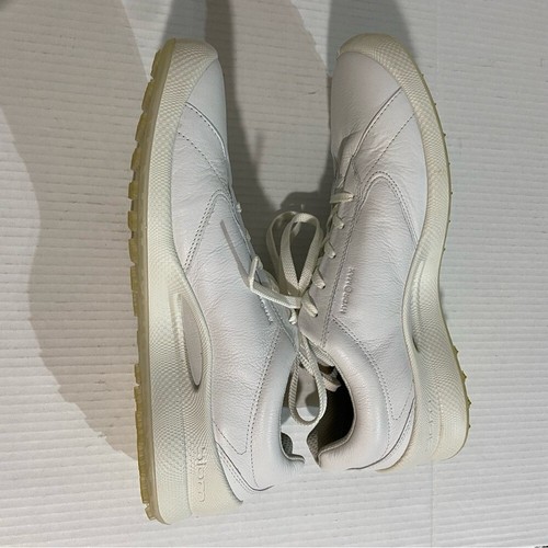 ECCO Golf Biom Hybrid Original Men's Leather Shoe EU 45/US 11-11.5 White #131654 - Picture 11 of 12