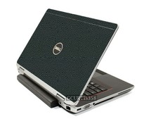 LEATHER Vinyl Lid Skin Cover Decal fits Dell Latitude E6320 Laptop