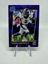 2021 Donruss Optic Rated Rookie Patrick Surtain II Purple Shock Prizm RC #244
