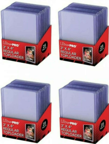 Ultra Pro Standard Top Loaders 3x4 35 Pt Toploaders 25, 50, 100, 200, 500, 1000 - Picture 1 of 12