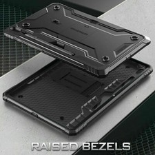 For Galaxy Tab S7 FE 2021 Tablet Case, Full-body Rugged Shockproof Cover Black