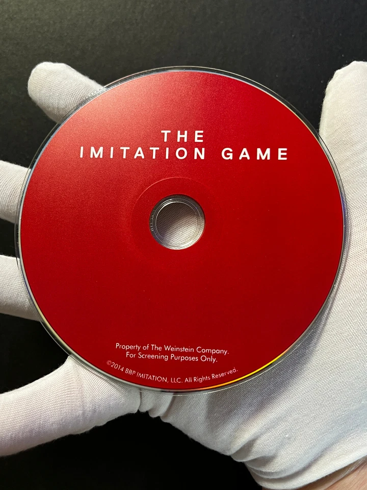 The Imitation Game 2014 FYC DVD Screener – Oscar Promo – Benedict Cumberbatch - Image 3 of 4