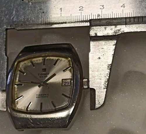 Reloj electrónico TISSOT Tissonic Bulova movt. 41mm cal 2010 ¡¡No funciona!!! - Imagen 11 de 11