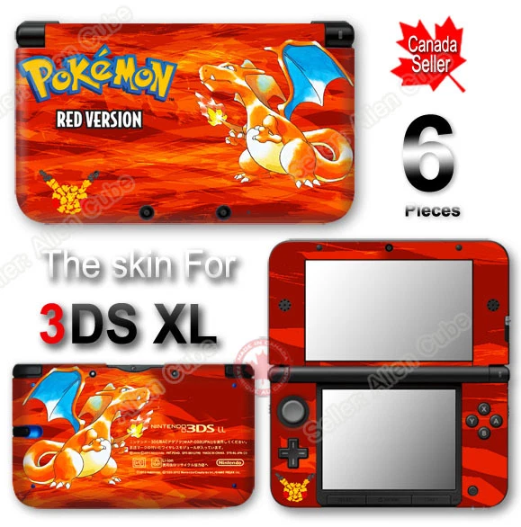 Nintendo 3ds Xl Pokemon Skins