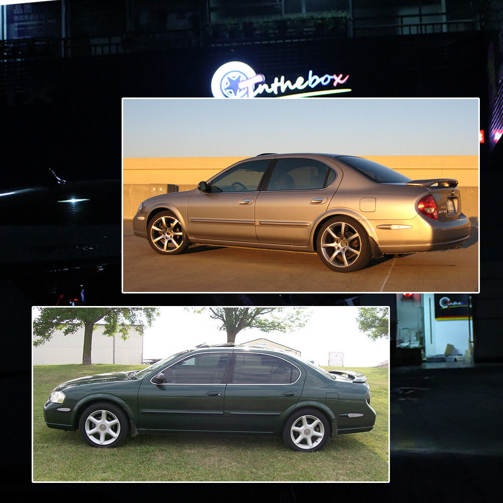 2000-2003 Nissan Maxima Clear Front & Rear Side Marker