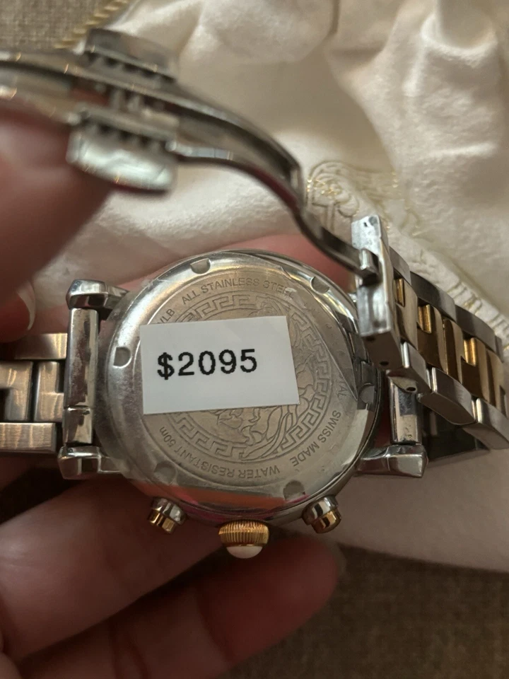 Auténtico reloj cronógrafo VERSACE Day Glam en caja original  Foto 3 de 4