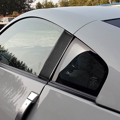 Real Carbon Fiber B Pillar Cover Set for 2003-2006 Nissan Fairlady 350z Z33 - Picture 8 of 8