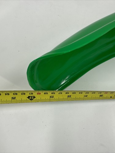 Guardabarros delantero universal para moto ajuste W110xL620mm verde clásico Mx - Imagen 10 de 13