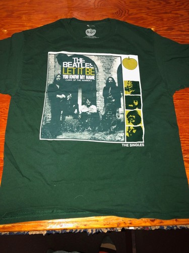 VINTAGE Awesome 2009 Beatles Let it Be/You Know My Name  XL Preowned  - Picture 2 of 5