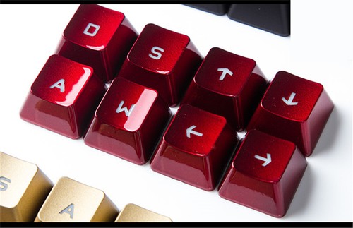 8 Key Romer-G Backlit Keycap WASD Arrow Key Cap for Logitech Mechanical Keyboard - Picture 9 of 13