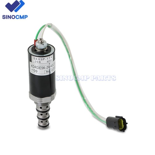 KDRDE5K-20/40C07-109 Solenoid Valve For Hyundai R215/R225-7 R220-9 SKX5P-17-208 - Picture 2 of 6