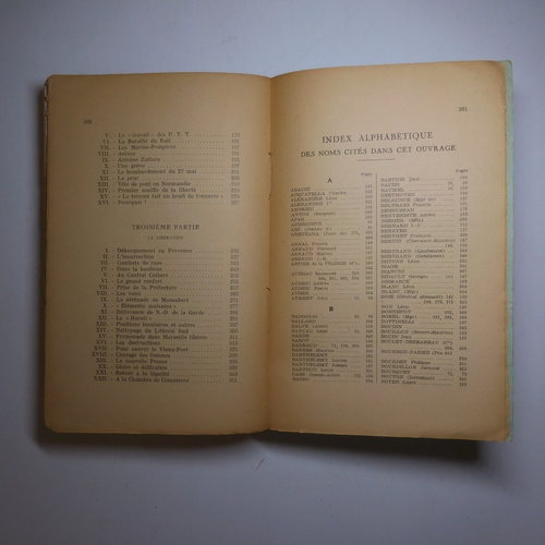 N25.137 Marseille sous l’occupation 1947 André Négis histoire guerre illustré - Imagen 17 de 23